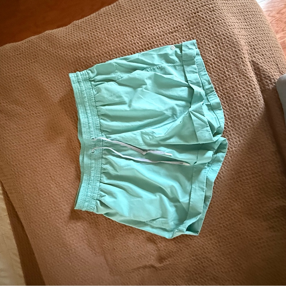 Women's Aqua Lululemon Shorts